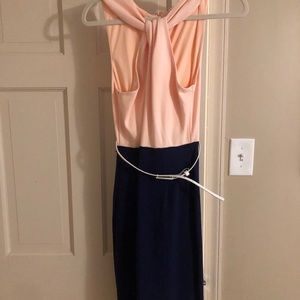 Venus belted dress